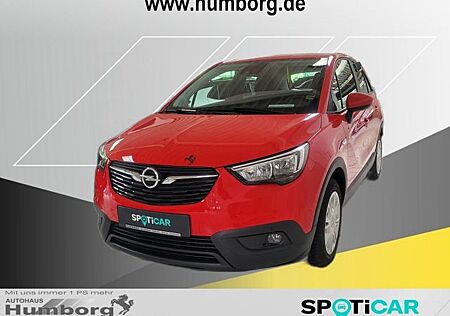 Opel Crossland 1,2 Edition Spurhalteass. Verkehrszeichenerk. Temp PDCv+h Berganfahrass. Alu