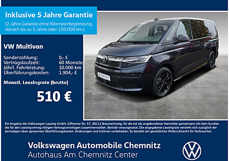 VW T3 Multivan Multivan GOAL TDI DSG lang 7-Sitzer *Navi*18Zoll