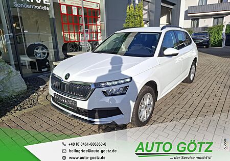 Skoda Kamiq Ambition AHK-Vorb.*Navi*DAB*VZE*LED*Tempomat*SmartLink*DigiCockpit*Kamera*Freispr.*Sitzheiz*PDC*vo+hi*Alu*SpurAssist*Connect*Sunset*ZV-Funk*4xEFH*Ladeboden*Armlehne*Metallic