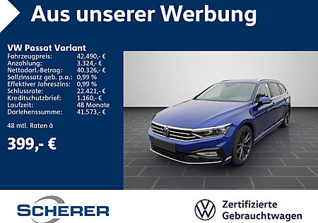 VW Passat Variant 2.0 TDI DSG Elegance R-Line Volkswagen R