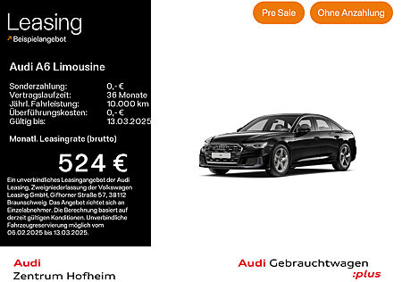 Audi A6 Limousine 45 TFSI qu S line S tro*Pano*Matrix*Virtual*Navi+*Kamera*ACC*Sportsitze*