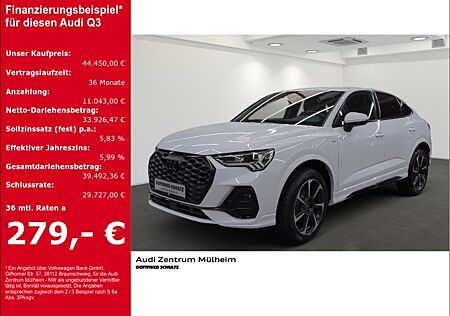 Audi Q3 Sportback 35 TFSI S linedigitales Cockpit Soundsystem LED Blendfreies Fernl. El. Heckklappe