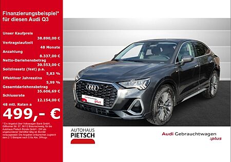 Audi Q3 Sportback 40 TDI S line quattro Matrix AHK