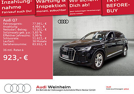 Audi Q7 50 TDI quattro Gar.2028 7 Sitze Luftfah Matrix-LED HeadUp Pano uvm