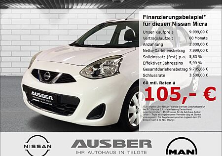 Nissan Micra Acenta 1.2 Tempomat Sitzheiz. GJR 2. Hand