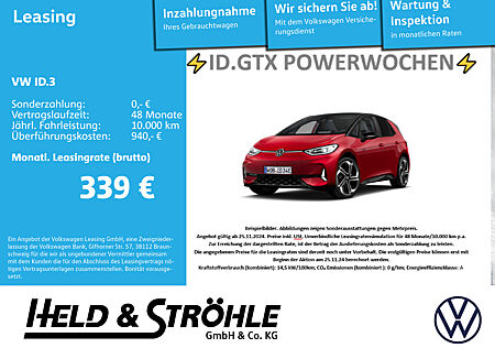 VW ID.3 GTX -> Powerwochen <-