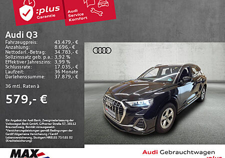 Audi Q3 35 TDI QUATT S LINE KAMERA+NAVI+TEMPOMAT+SHZ