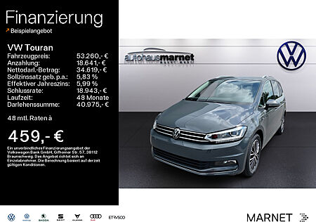 VW Touran Highline 2,0 l TDI SCR 110 kW (150 PS) 7-Gang-Doppelkupplungsgetriebe DSG