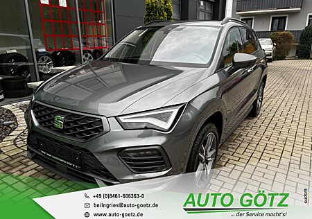 Seat Ateca FR DSG 5-Jah Garantie* AHK*Navi*DAB*VZE*LED*ACC*SmartLink*DigiCockpit*elektr. Heckkl.*Kamera*ParkAssist*Kessy*BlindSpot*Freispr.*Sitzheiz*PDC*vo+hi*Alu*LichtAssist*SpurAssist*Connect*Sunset*ZV-Funk*4xEFH*Ladeboden*Lenkradheiz*beheiz.Frontscheibe*Nebel*Reserverad*Armlehne*Metallic