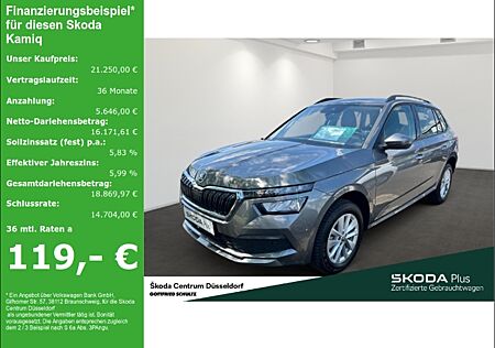 Skoda Kamiq AMBITION 1.0 TSI KAMERA NAVI LED ALU SHZ