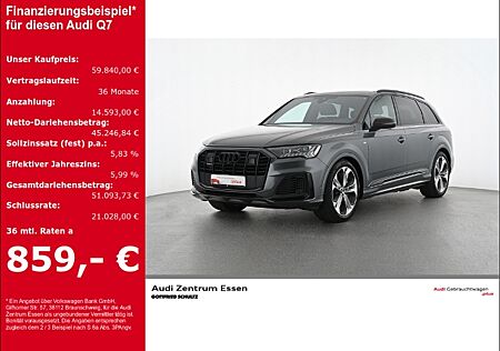 Audi Q7 55 TFSI e quattro S-LINE TIPTRONIC LUFTF. LED LASER NAV PLUS SHZ RÜFA PDC MUFU