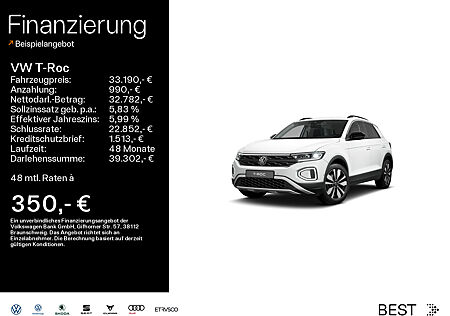 VW T-Roc GOAL 1.5 l TSI 150 PS DSG Navi/Klima/PDC/SHZG