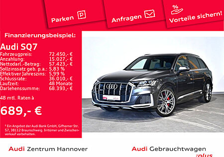 Audi SQ7 4.0 TFSI quattro Standh. HuD Pano Matrix AHK Kamera