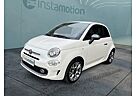 Fiat 500 8V 1.2 Klima GRA CarPlay Sportpaket Apple CarPlay Android Auto Kom-paket Musikstreaming