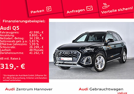 Audi Q5 S line 40 TDI quattro AHK LED Kamera virtual Navi