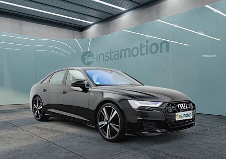 Audi A6 Lim. 45 TFSI qu. S tronic 2xS line HD MATRIX AHK UMGEBUNGSKAMERA ACC NAVI PDC 21 CONNECT DAB