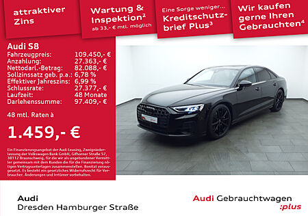 Audi S8 4.0TFSI quattro Matrix Panorama AHZV Standhz.