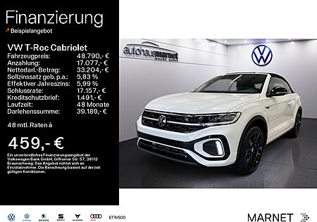 VW T-Roc Cabriolet R-Line 1.5 l TSI OPF 110 kW (150 PS) 7-Gang-Doppelkupplungsgetriebe DSG