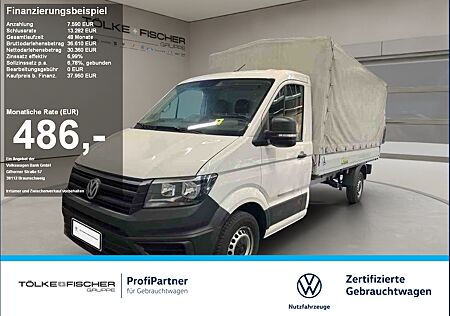 VW Crafter 35 2.0 TDI Plane+Pritsche LR AHK Navi