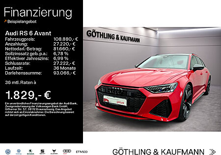 Audi RS6 RS 6 Avant*305 km/h*Keramik*Pano*B&O*HUD*Matrix*Virtual*Navi+*Tour*360° Kamera*AHK*