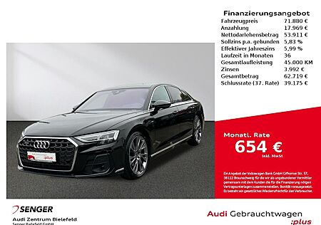 Audi A8 50 TDI quattro Matrix B&O AHK Panorama Navi