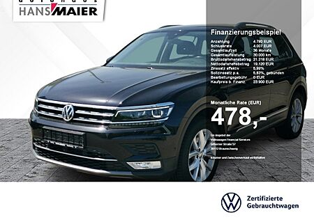 VW Tiguan Highline TSI 4Motion ACC AHK Navi 360°