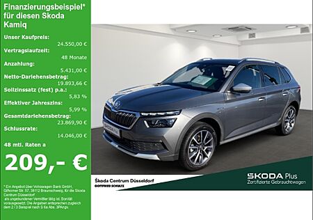 Skoda Kamiq Scout Automatik Einparkhilfe Lenkrad heizbar virtual cockpit