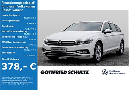 VW Passat Variant 2.0 TDI DSG Elegance AHK Navi LED