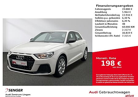 Audi A1 Sportback Advanced 25 TFSI PDC Sitzheizung