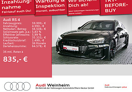 Audi RS4 RS 4 2.9 quattro Black-Paket Matrix-LED Umgebungskameras uvm