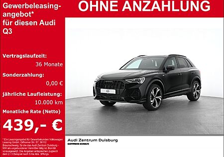 Audi Q3 35 TFSI S AD El. Panodach Navi digitales Soundsystem LED Blendfreies Fernl. sofort verfügbar!S LINE LED NAVI PANO