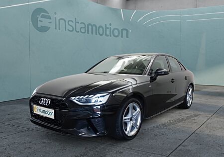 Audi A4 Lim. 40 TFSI S tronic 2xS line MATRIX B&O AHK ACC NAVI PDC 18 CONNECT DAB ASSISTENZ