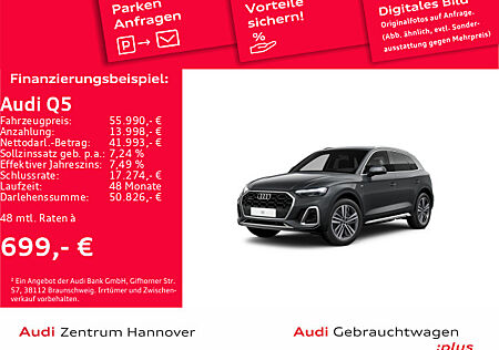 Audi Q5 S line 50 TDI quattro Matrix Kamera AHK virtual Navi