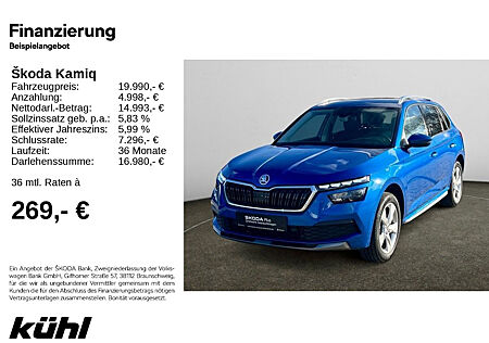 Skoda Kamiq 1.5 TSI Style AHK,LM17,PDC