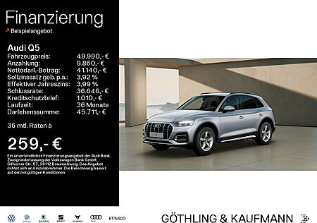 Audi Q5 40 TDI qu Advanced S tro*Pano*LED*Virtual*Navi+*360° Kamera*AHK*