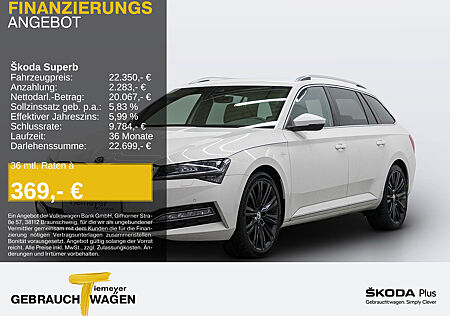 Skoda Superb Combi iV eHybrid L+K LM19 LEDER COLUMBUS