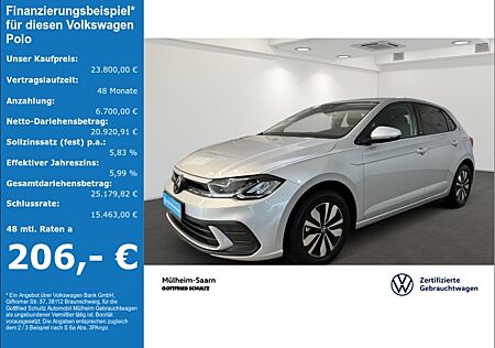 VW Polo 1.0 TSI DSG Move Navi LED ACC Sitzheizung APP-Connect