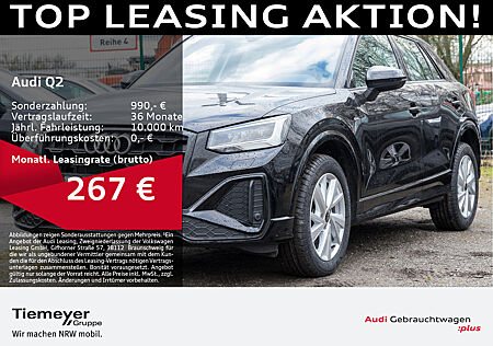 Audi Q2 35 TFSI S LINE LEDER AHK KAMERA VIRTUAL