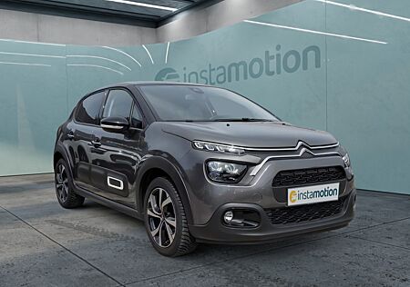 Citroën C3 ShinePack 1.2 PureTech Navi Voll-LED Tempomat Alu-Allwetter Klimaauto.+SHZ PDC+Kamera