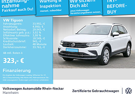 VW Tiguan 2.0 TSI Life DSG 4Motion Navi AHK LED uvm