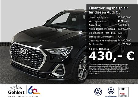 Audi Q3 Sportback S line 35 TFSI Navi digitales Cockpit Soundsystem LED Blendfreies Fernl.