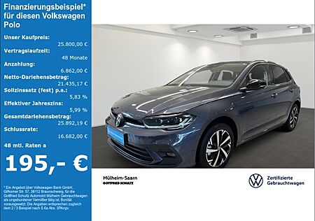 VW Polo 1.0 TSI DSG Move Keyless AHK Rückfahrkamera DWA Sitzheizung