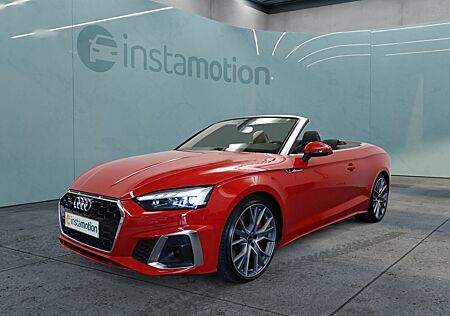 Audi A5 Cabrio 45 TFSI qu. S tronic 2x line LASER B&O VIRTUAL AHK KAMERA ACC NAVI LEDER CONNECT 5-J-GARANTIE