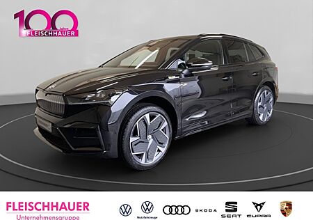 Skoda Enyaq RS Suite 82 kWh Batterie Elektromotor LED HUD AHK 360 Kamera