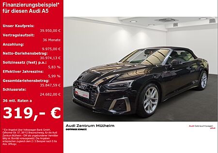 Audi A5 Cabriolet 45 TFSI quattro S line Navi virtual