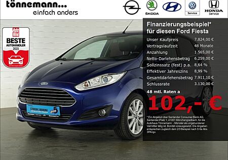 Ford Fiesta TITANIUM+SITZHEIZUNG+FRONTSCHEIBE HEIZBAR+KLIMAAUTOMATIK+ALUFELGEN+LED TAGFAHRLICHT