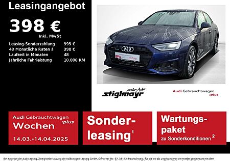 Audi A4 Limo Advanced 40 TFSI quattro KAMERA+NAVI+VC