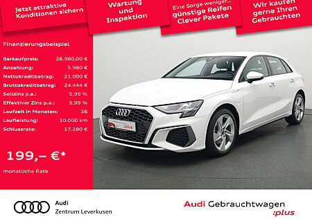 Audi A3 Sportback TFSI e S line S TRON KAM LED VIRT