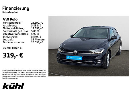 VW Polo VI 1.0 TSI DSG Style Navi,Pano,Kamera