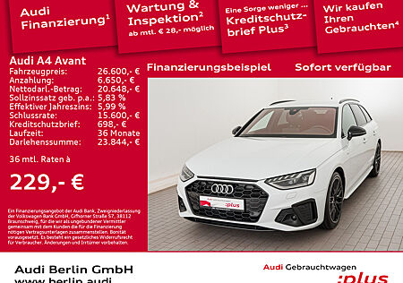 Audi A4 Avant S line 40 TDI S tr. AHK RFK MATRIX NAVI